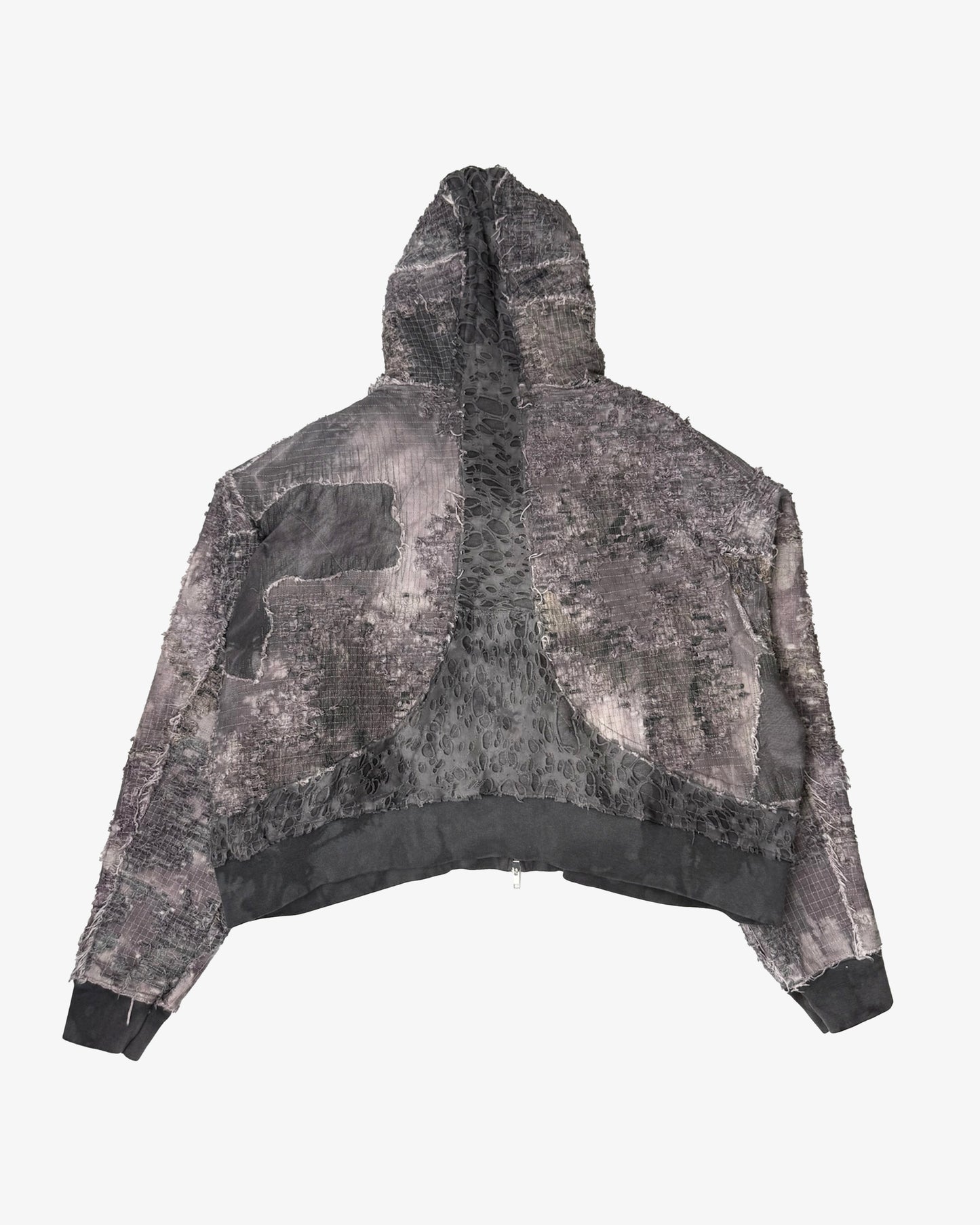 Hint of Human Touch Boro Hoodie (Grey Size TBD)