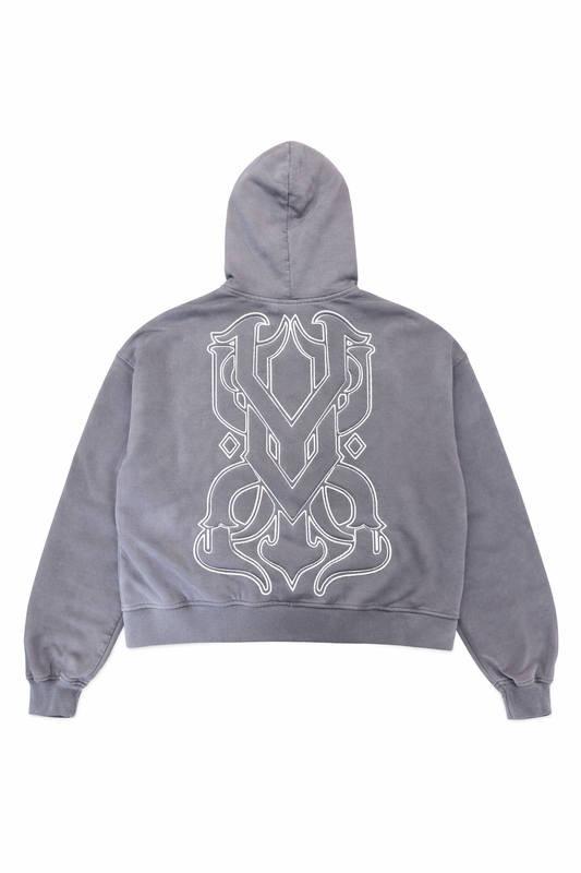 Stormy Sea Monogram Hoodie