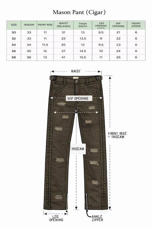 Cigar Mason Pant