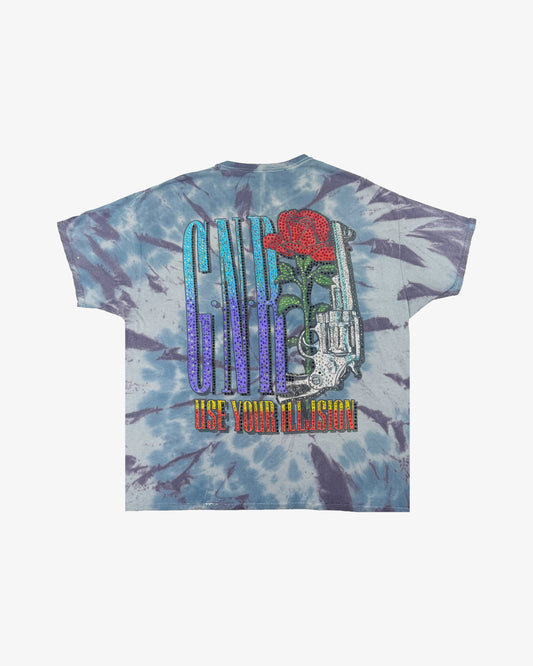 Vintage Tee Collection Guns & Roses Tye Dye (Size 2X)