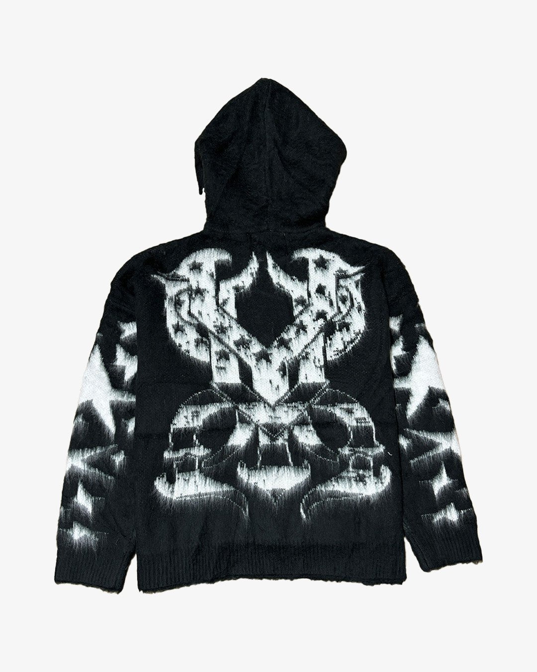 Black Flag Mohair Hoodie