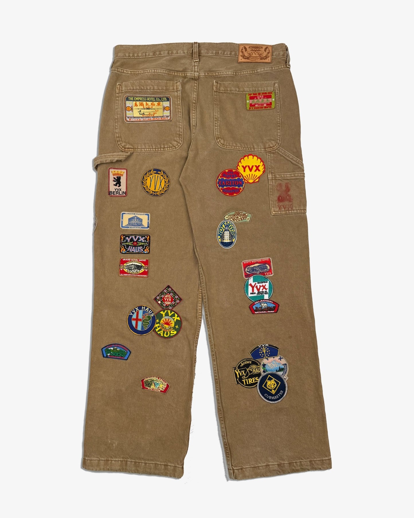 Double Knee All Over Patch Pant (Size 34 Baggy)