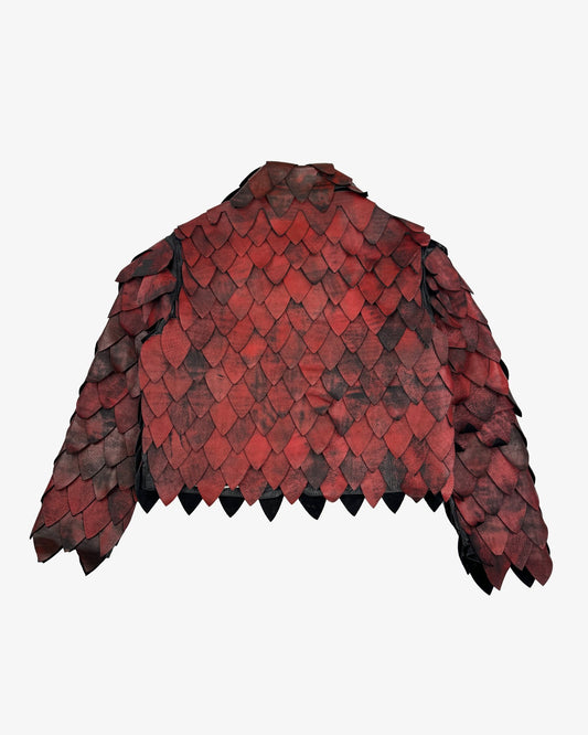 Dragon Scale Leather Jacket PREORDER ANY SIZE