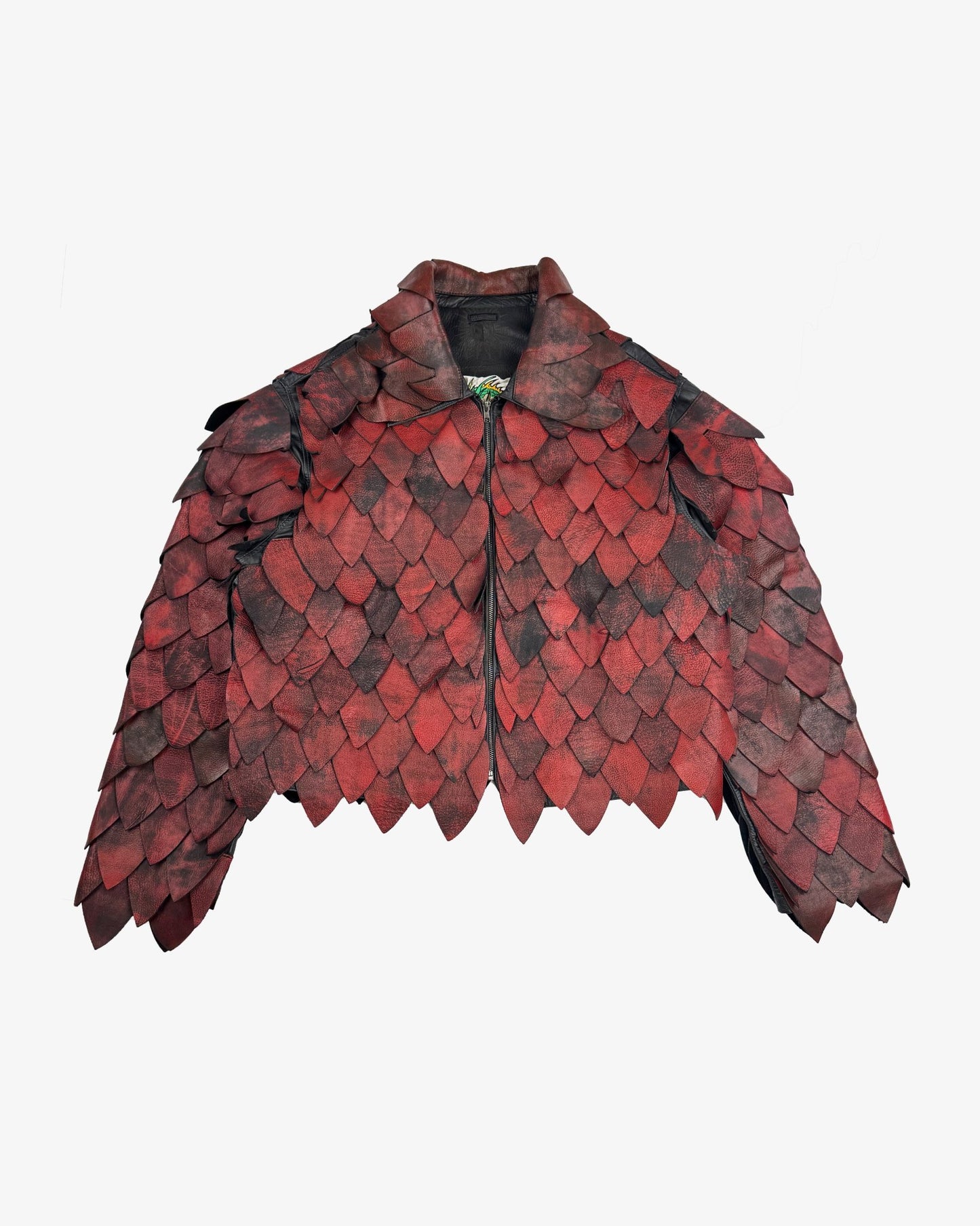 Dragon Scale Leather Jacket (PREORDER ANY SIZE)