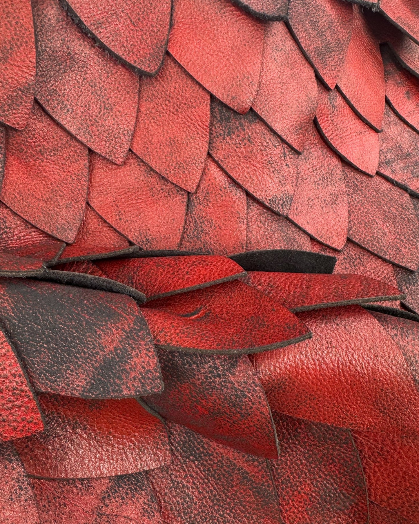 Dragon Scale Leather Jacket