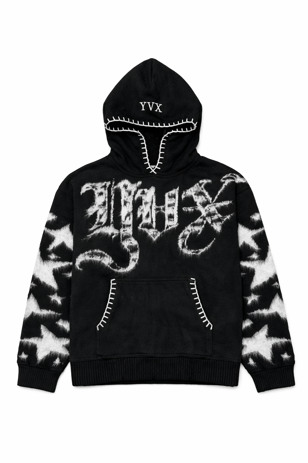 Black Flag Mohair Hoodie