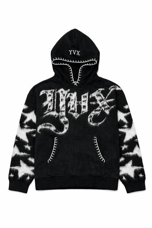 Black Flag Mohair Hoodie