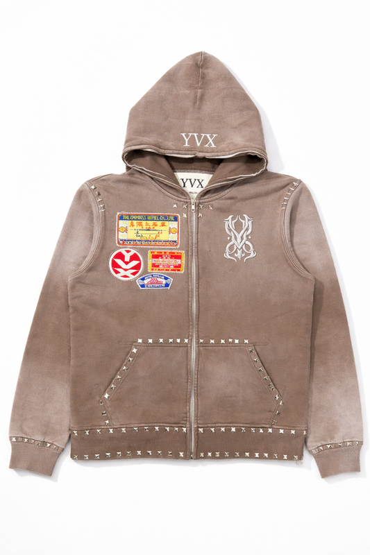 Monogram Hoodie (Cigar)