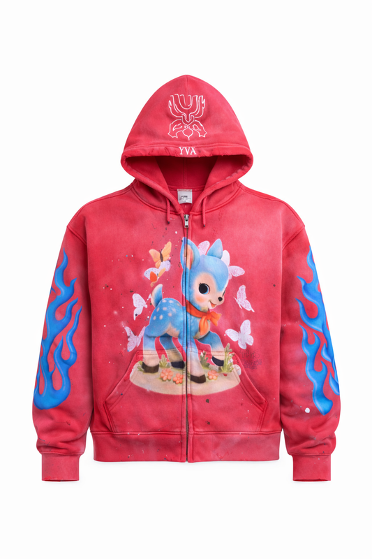 Nursery Aged Red Hoodie