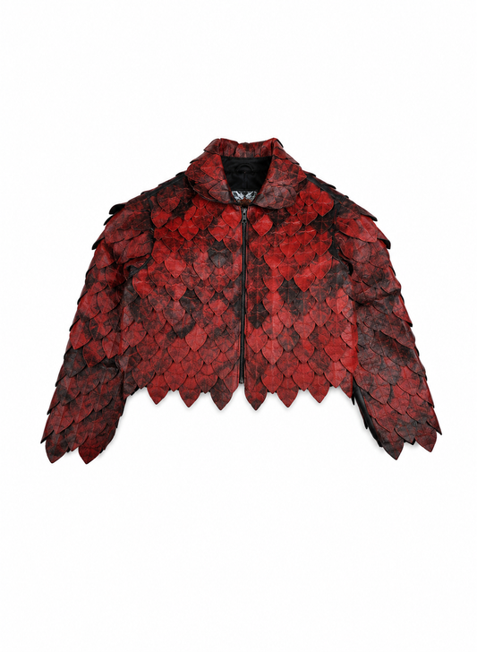 Dragon Scale Leather Jacket (PREORDER ANY SIZE)