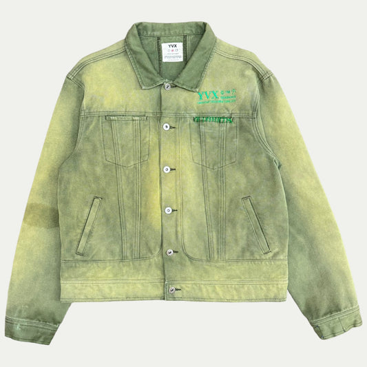 Green Aged Designhaus Canvas Spine Jacket (Medium)