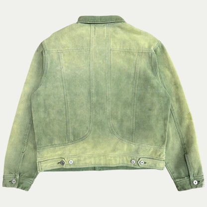Green Aged Designhaus Canvas Spine Jacket (Medium)