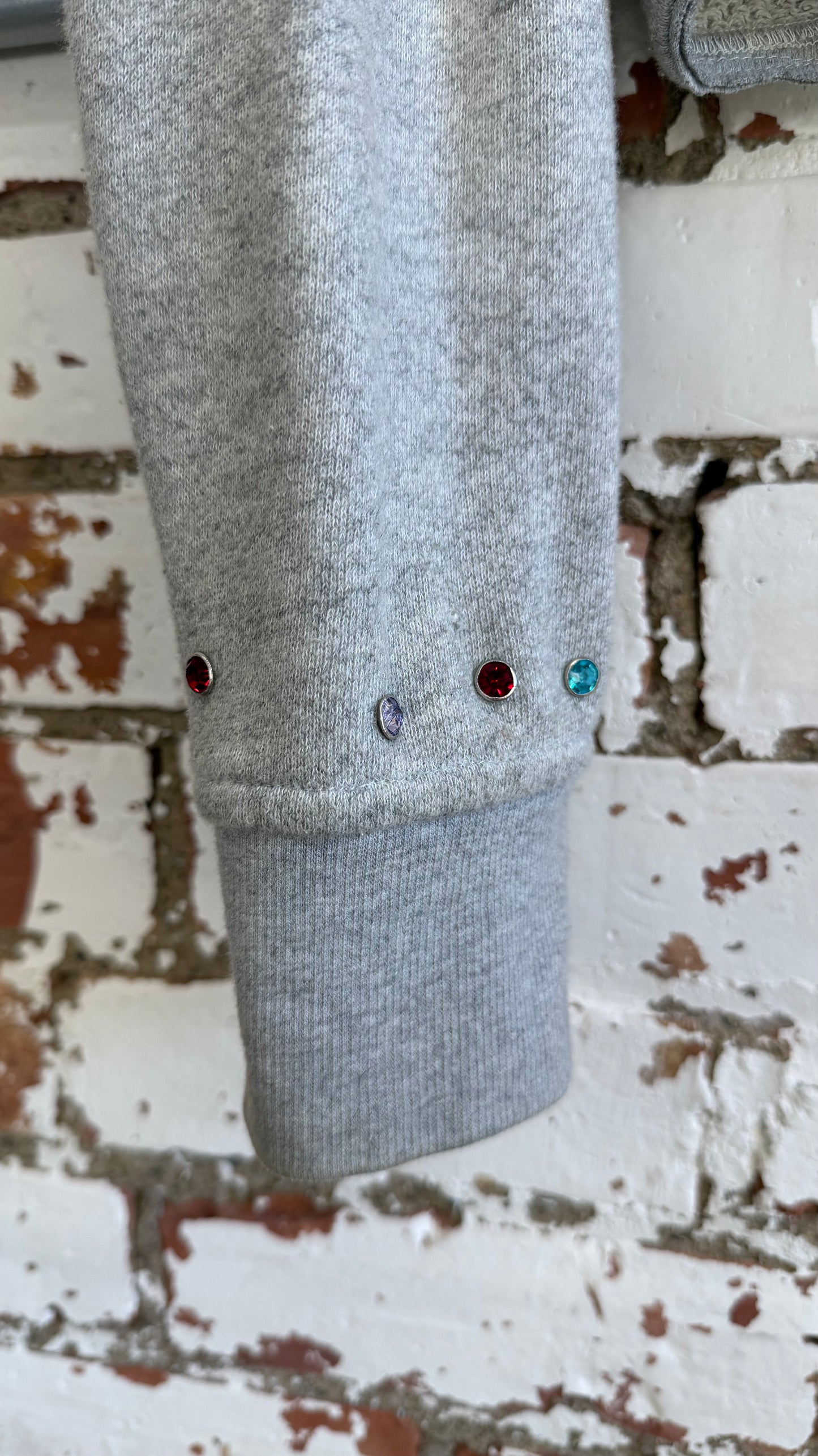 Workshopped Cropped Spine Hoodie *Archive (Medium)