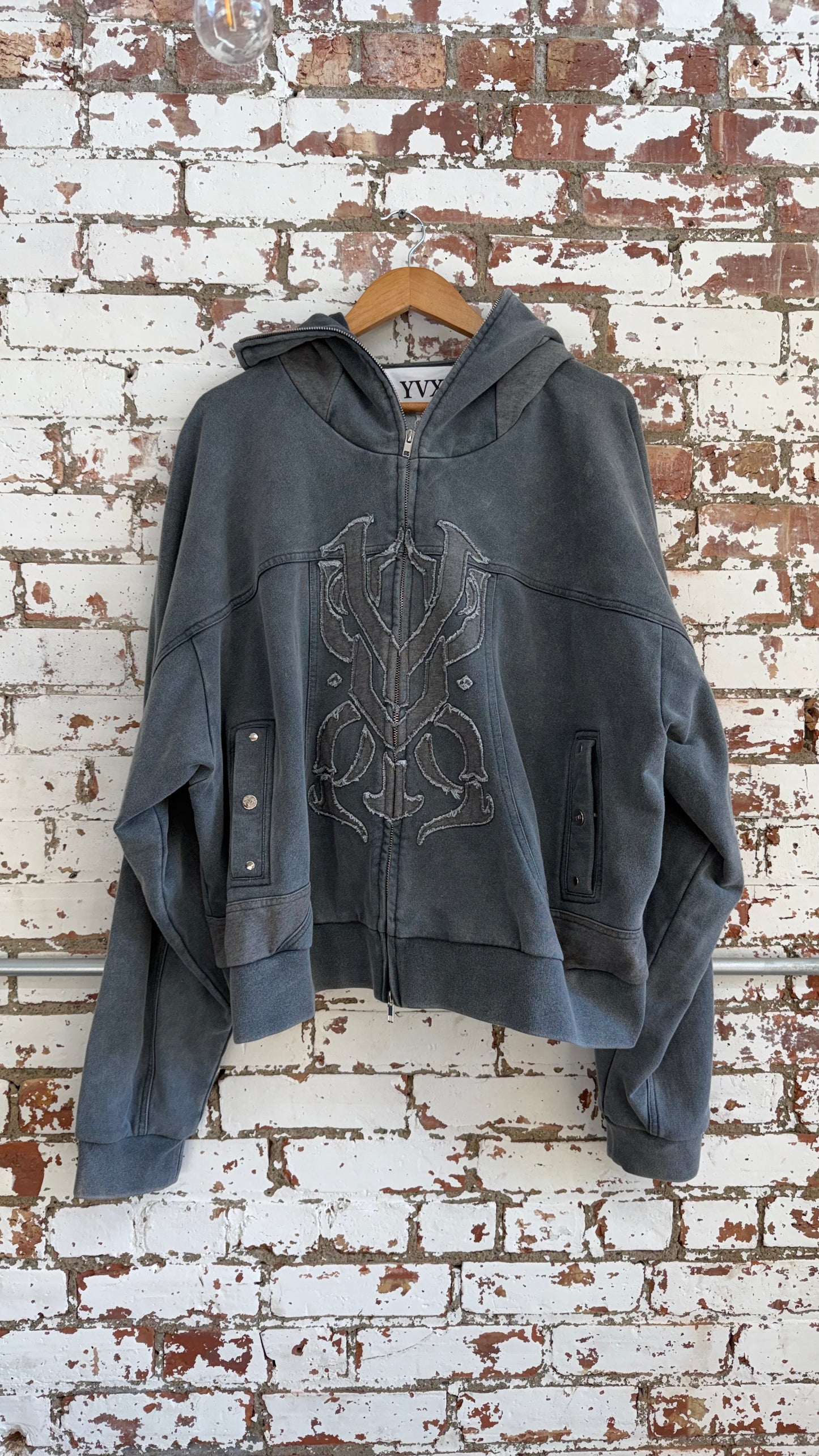 Balaclava Slayer Hoodie *Original Cropped Sample (Large)