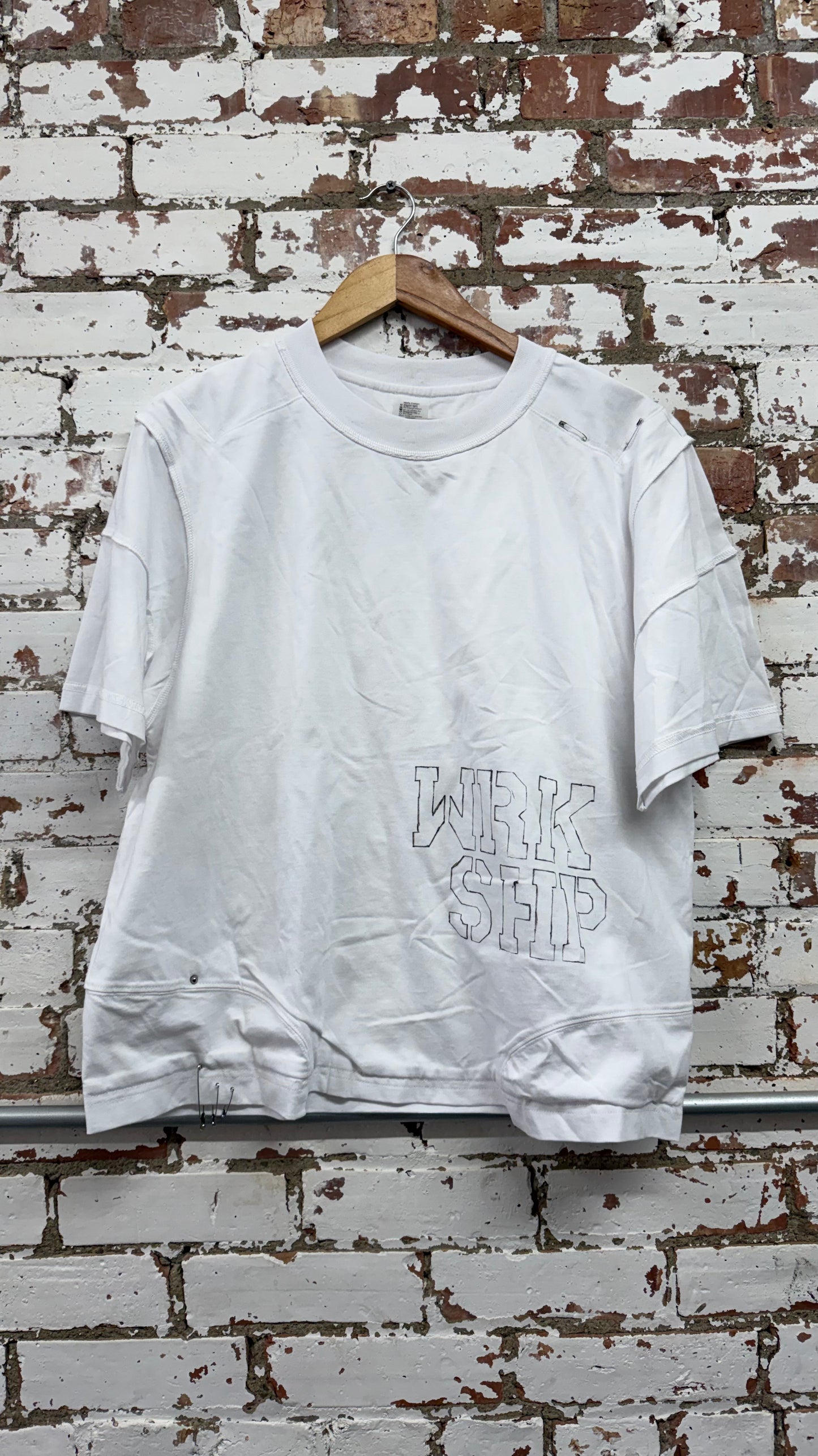 Workshopped Cropped Rugby Tee *Archive (Large)