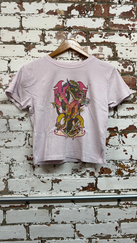 Techno Dragon Baby Tee *Archive (S)