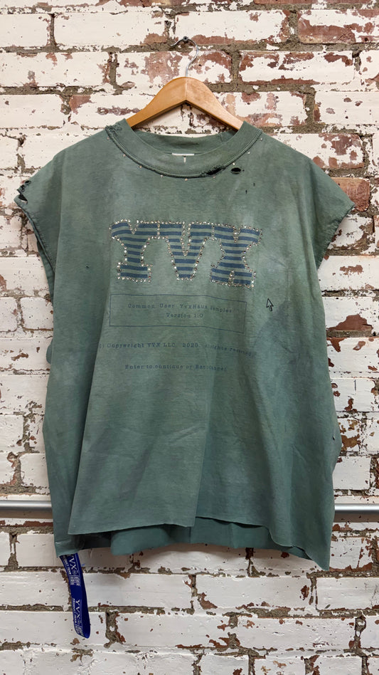 Workshopped IBM Sleeveless Tee *Archive (XL)