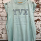 Workshopped IBM Sleeveless Teal Tee *Archive (XL)