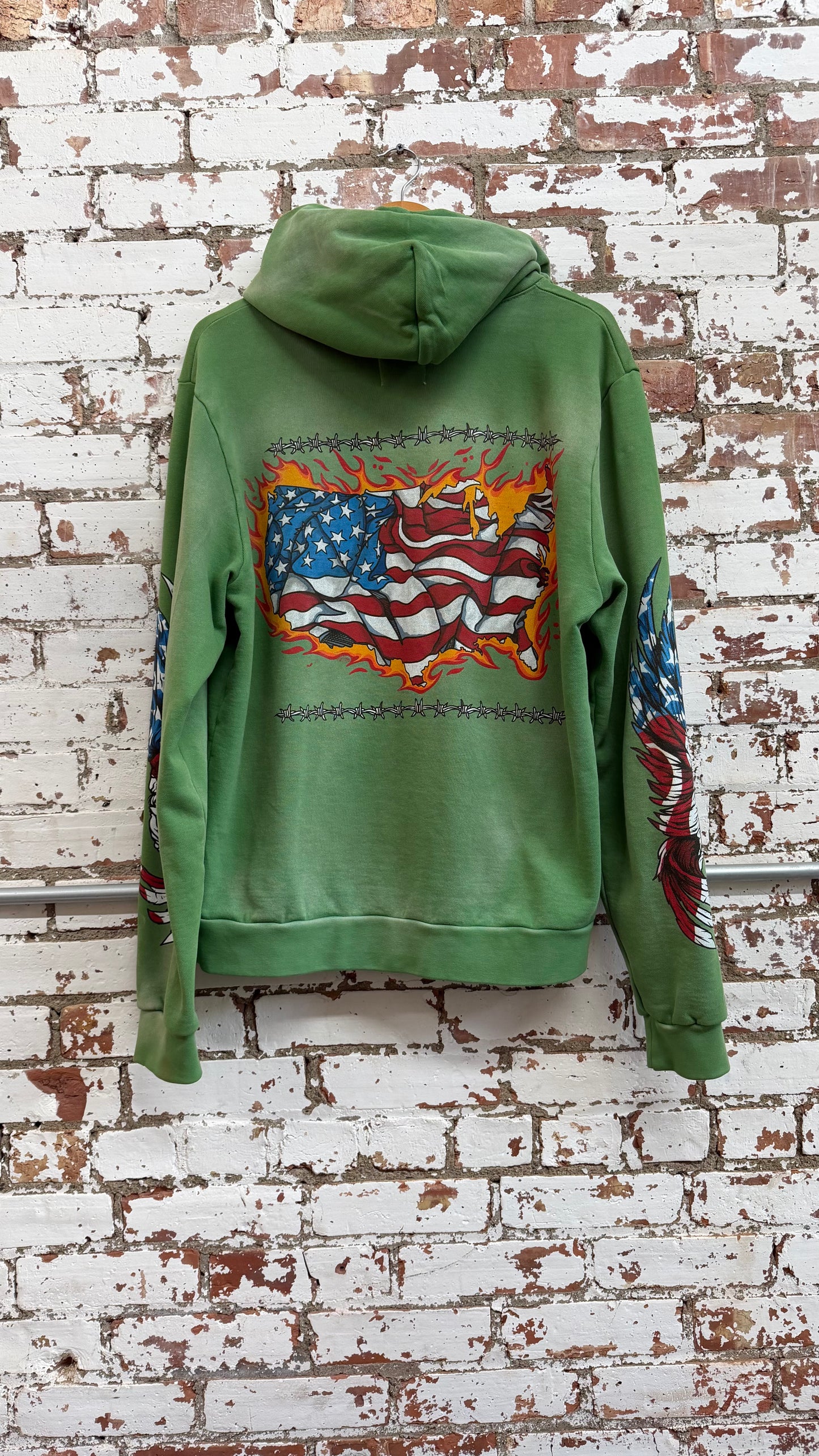 Armageddon Hoodie Green *Archive (Medium)