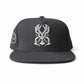 Paris Monogram Hat Black