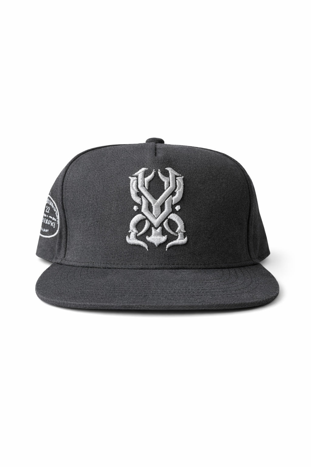 Paris Monogram Hat Black