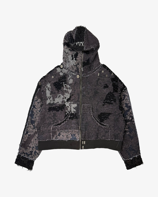 Hint of Human Touch Boro Hoodie (Black Size TBD)