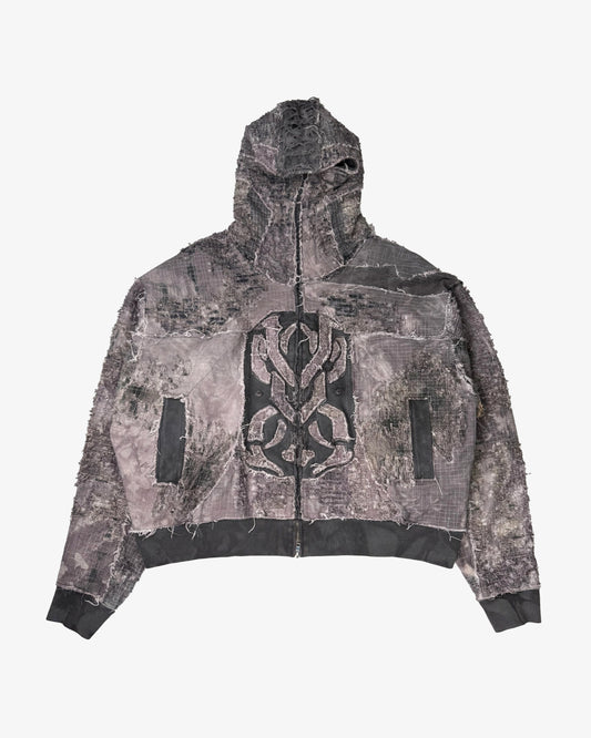 Hint of Human Touch Boro Hoodie (Grey Size TBD)