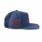 Paris Monogram Hat Blue