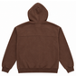 Workshop Fuck 04 Hoodie Brown back