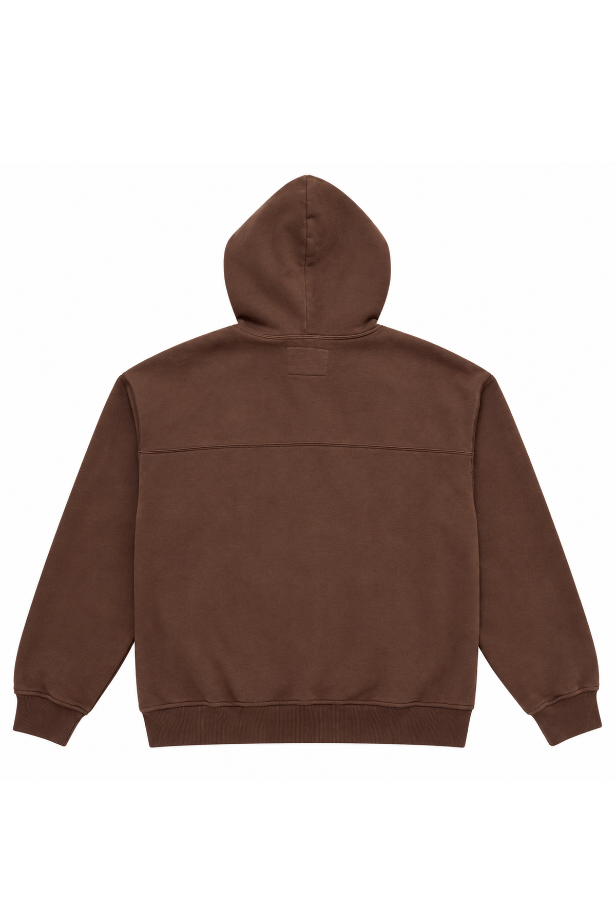 Workshop Fuck 04 Hoodie Brown back