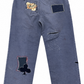 Mended Blues Worker Pants 003 denim back