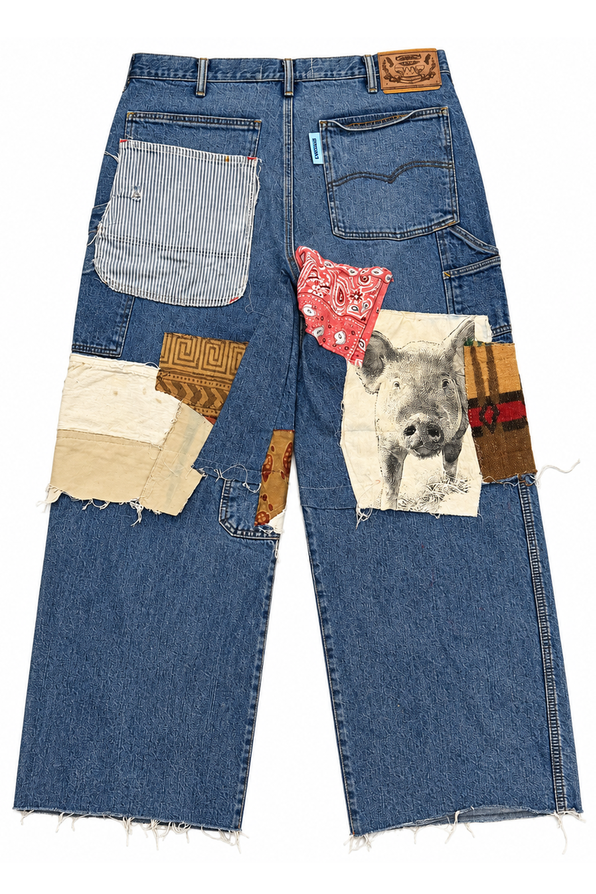Totally Patched Jeans 013 Back