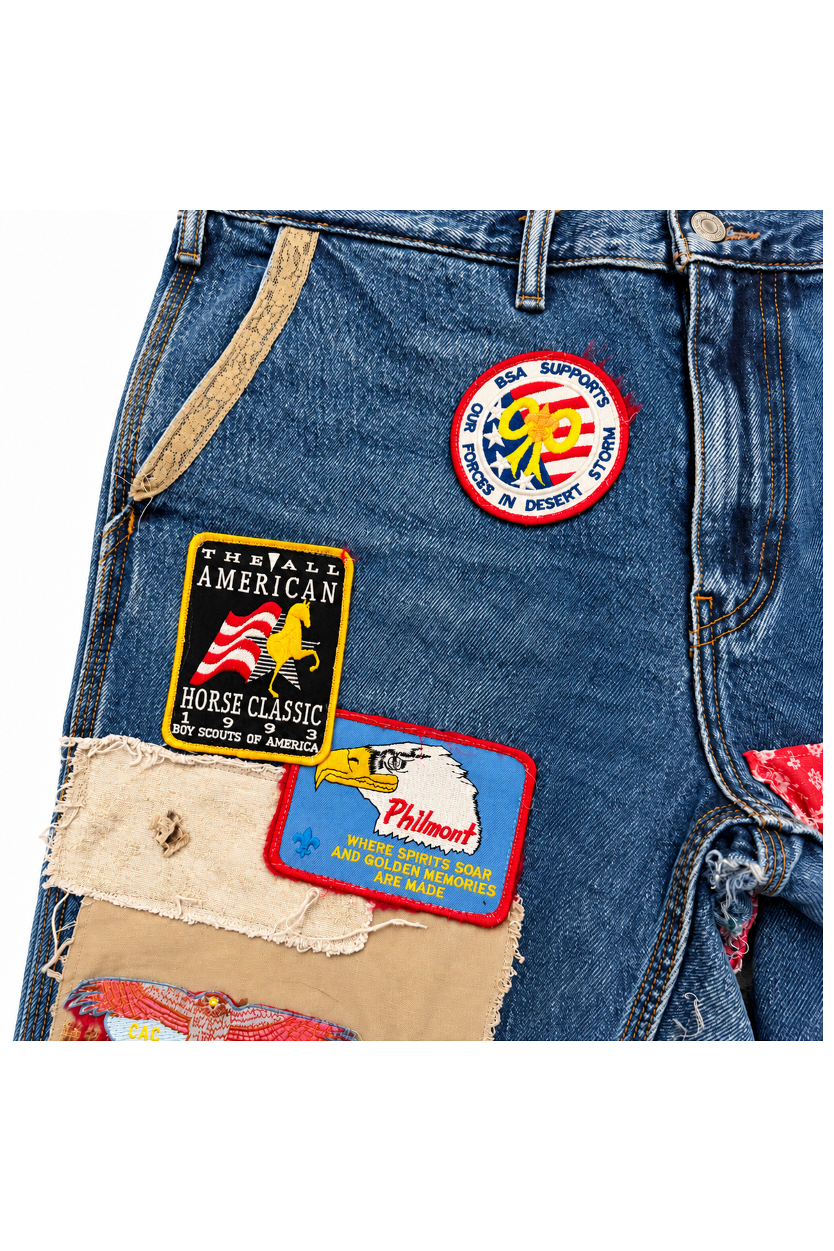 Totally Patched Jeans 013 Detail 02