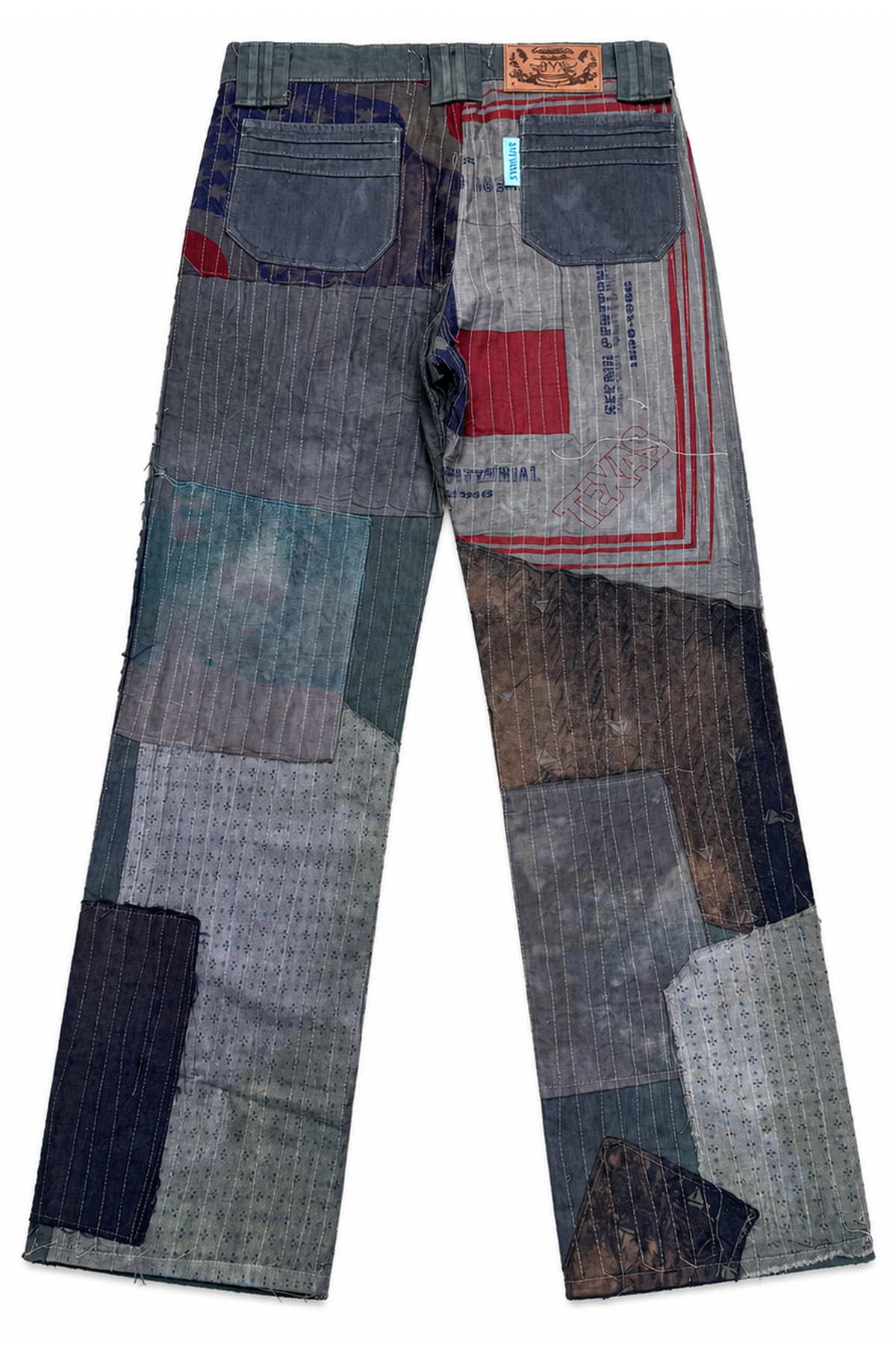 Totally Patched Jeans 014 Back