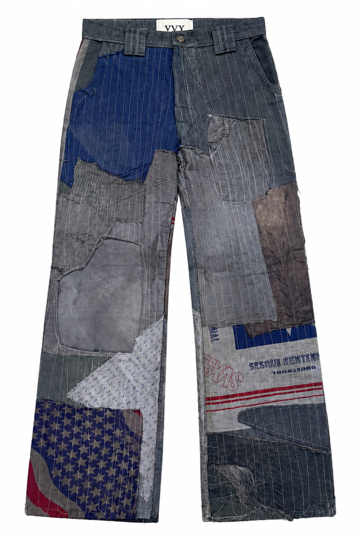 Totally Patched Jeans 014 Front