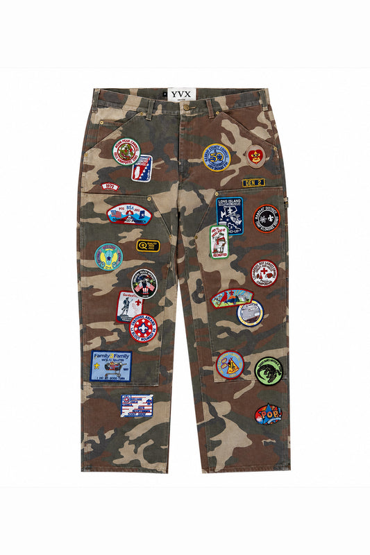 Double Knee CAMO Scouts Honor Patch Pant (Size 34 Baggy)