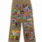 Double Knee All Over Patch Pant (Size 34 Baggy)