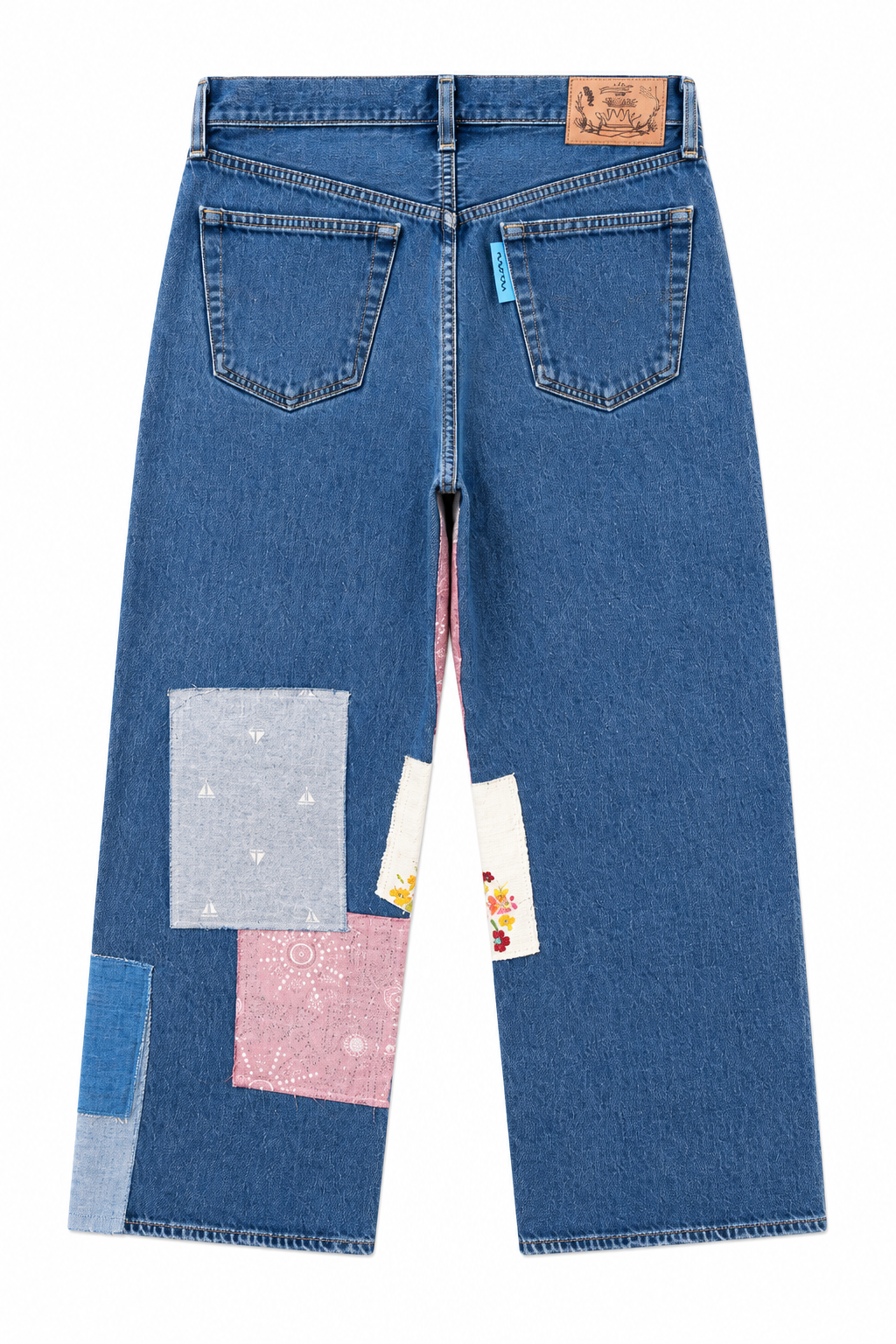 Totally Patched Jeans 012 - Back