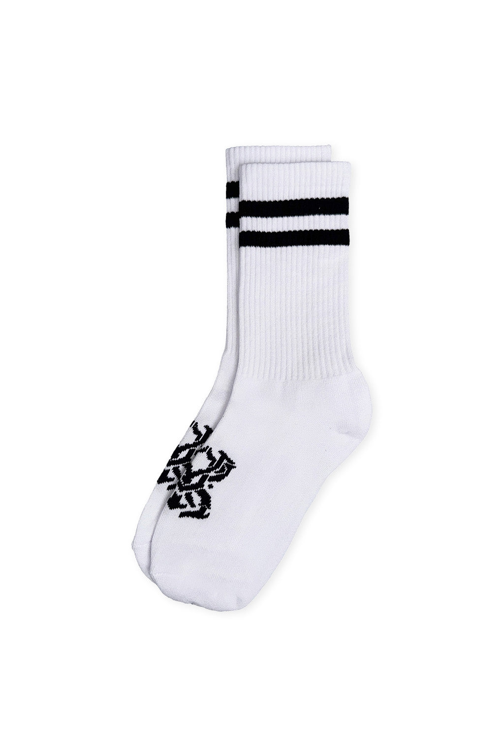 YVX Gym Sock (B&W)