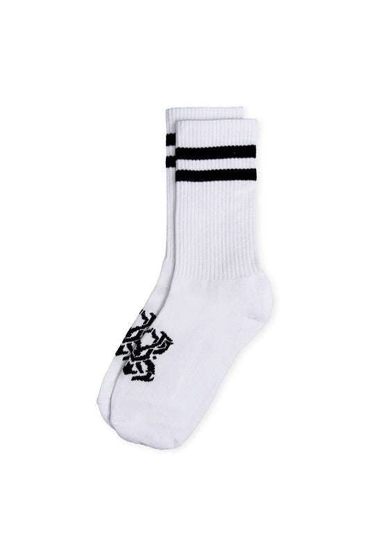 YVX Gym Sock (B&W)