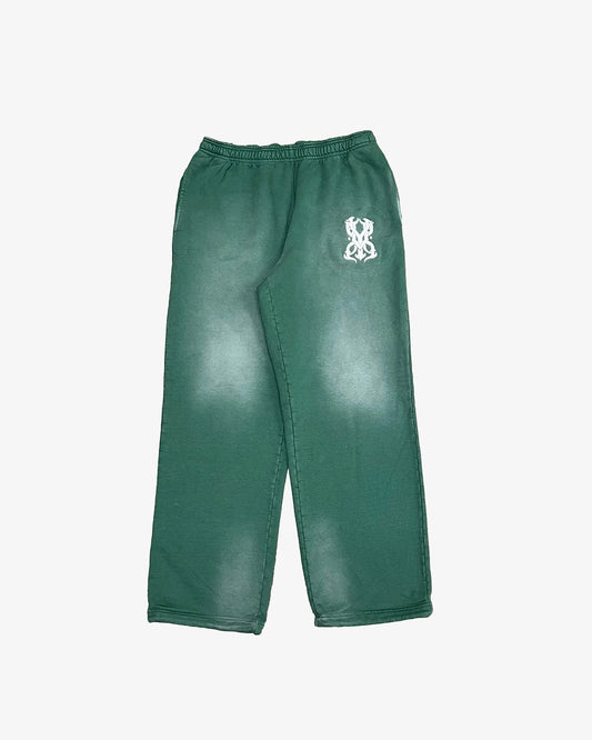 Monogram Sweatpants (Antique Green)
