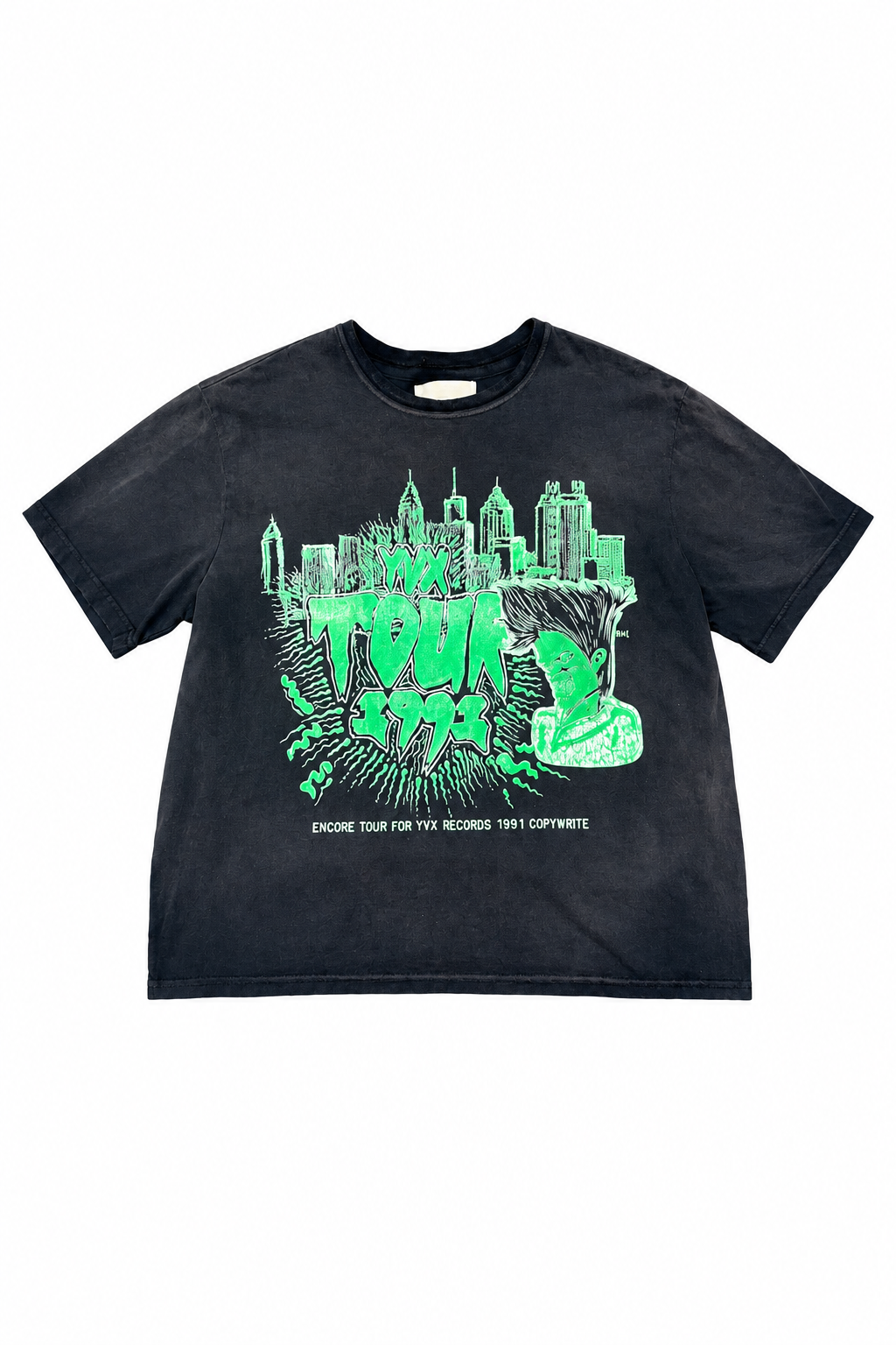 Encore Tour Short Sleeve Tee Shirt Black front