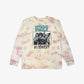 Vintage Tee Collection Kiss Long Sleeve White Tye Dye (Size XL)