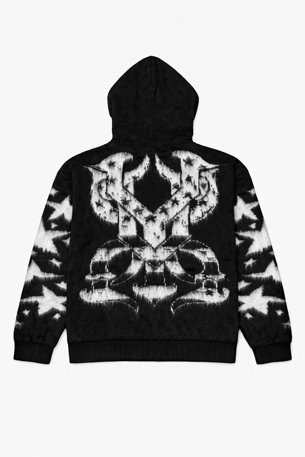 Black Flag Mohair Hoodie