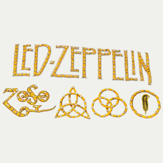 Led Zepplin Studded Tee (Large)