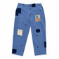 YVX Mended Blues Worker Pants front