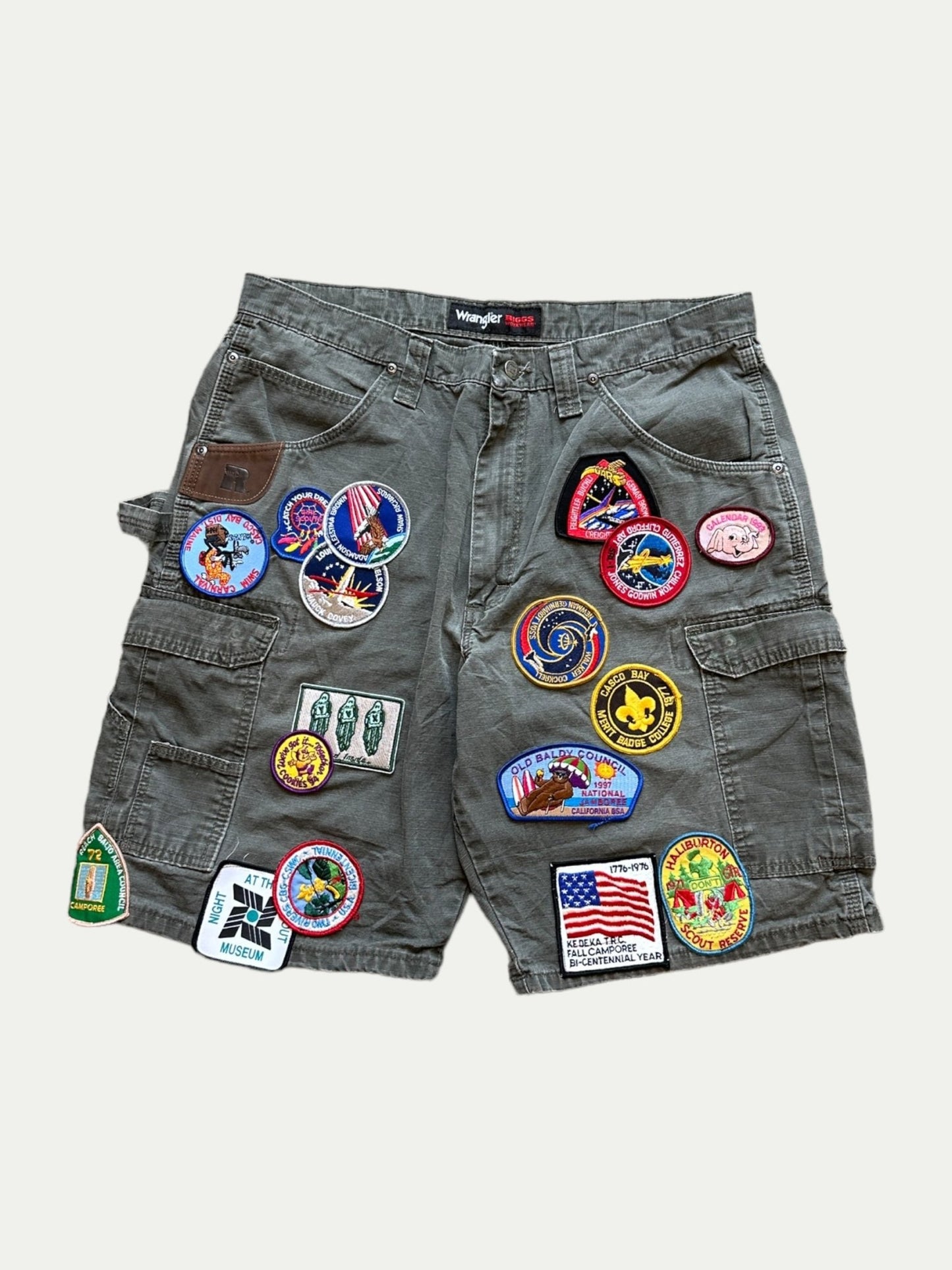 Patch Cargo Shorts 01