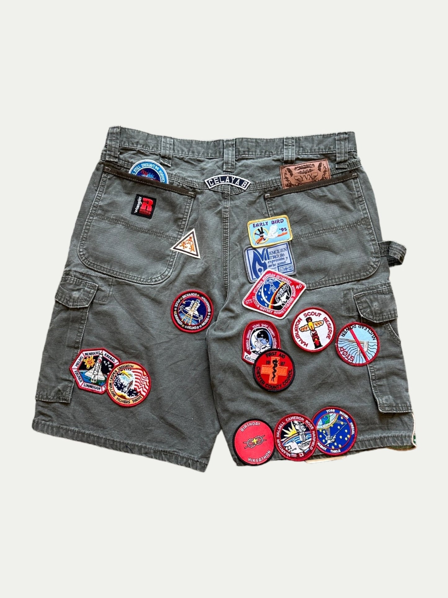 Patch Cargo Shorts 01