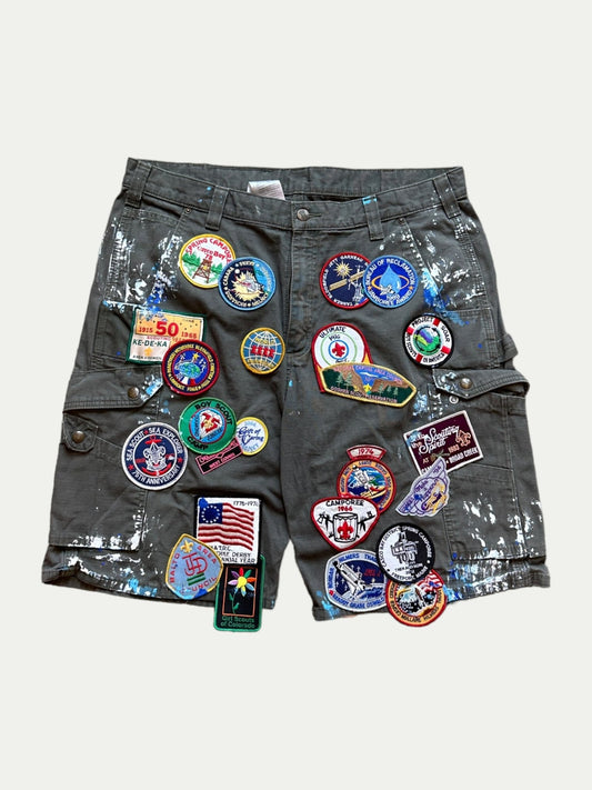 Patch Cargo Shorts 02