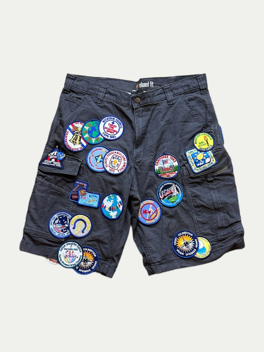 Patch Cargo Shorts 03